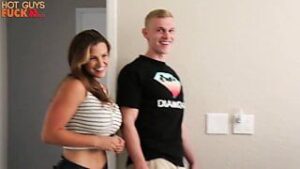 college qb fucks hot teen in front of his girl friend