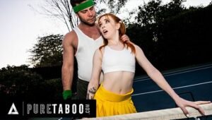 pure taboo tiny redhead teen madi collins begs her hot tennis coach to dominate her petite pussy