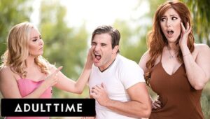 stepson bangs his stepmom and her bff hot threesome